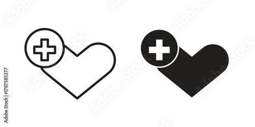 Heal icon for web design, mobile apps
