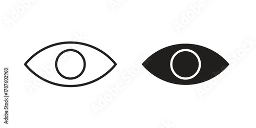 Visible icon for web design, mobile apps