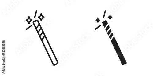 Wand icon for web design, mobile apps