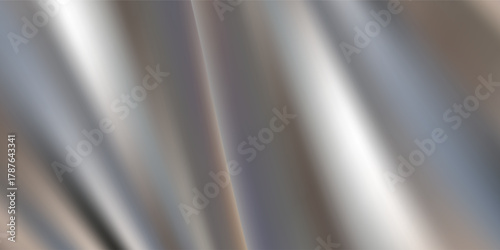 Realistic brushed metal texture. Polished stainless steel background. eps10 . vector illustration .