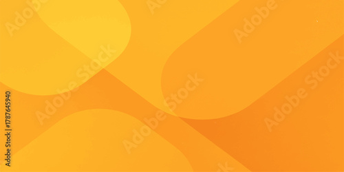 Abstract warm orange and yellow gradient background with soft overlapping circles and smooth curves