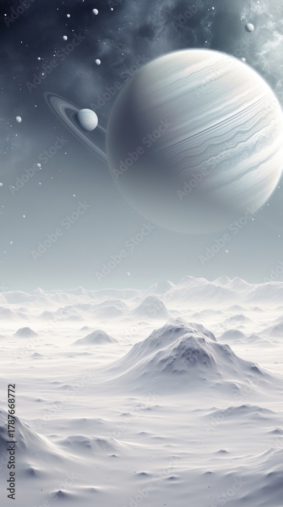 Obraz premium Planet space astronomy outdoors.