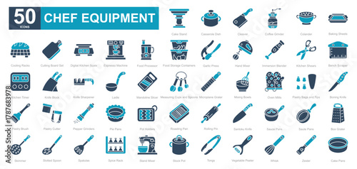 Chef equipment dualtone iconset