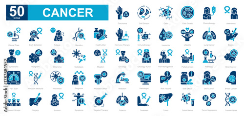 Cancer dualtone iconset