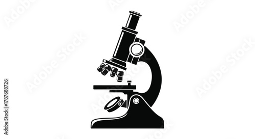 Classic laboratory microscope for scientific research and discovery