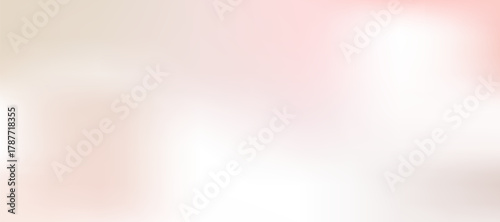 Creamy fabric texture with a pearlescent sheen. Smooth, elegant wavy gradient background of pink-beige silk. Ideal for abstract wedding backdrops, delicate liquid wallpapers, flyers, banners