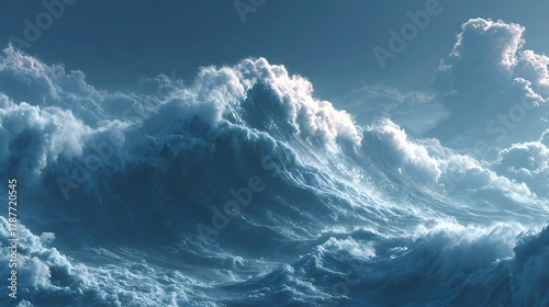 Fototapeta Naklejka Na Ścianę i Meble -  sea wave splash