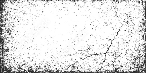 Abstract black and white grunge texture of a dirty, rough, and textured wall surface with a vintage, old paper pattern