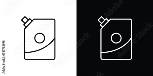 Doy - stroke design. pixel perfect editable line iconspouch icon - stroke design. pixel perfect editable line icons