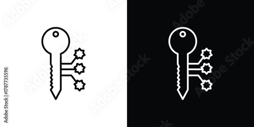 Factor icon - stroke design. pixel perfect editable line icons