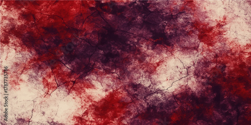 Seamless, dark orange and red flame pattern with smoke and light for a grunge texture wallpaper design and galaxy art backgrounds