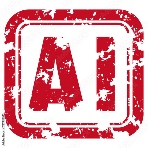 人工知能、生成AIのスタンプ