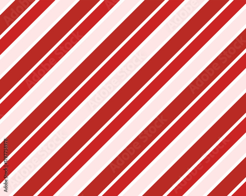 Candy cane Christmas pattern background vector illustration. Merry Christmas abstract background vector. Gift wrap paper print and web design for holidays.