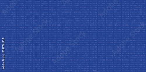 Blue binary code digital technology background cyber data pattern matrix encryption communication network information security internet futuristic wallpaper system programming computer tech design