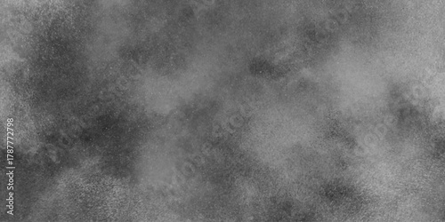 Abstract black concrete wall background. black grunge texture for design. Abstract gray grunge cement wall texture background with vignette dark, gray concrete texture for interior design.