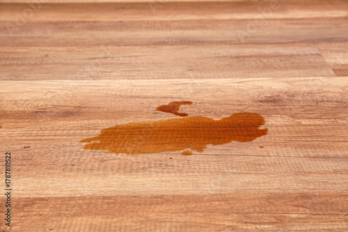Wooden laminate floor with ...