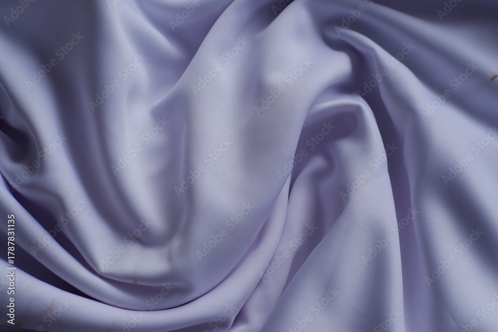 Fototapeta premium Close-Up of Elegant Satin Texture in gray color background