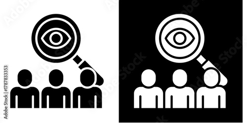 Transparency  Icon Set White Style Collection