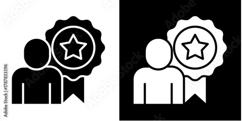 Excellence  Icon Set White Style Collection