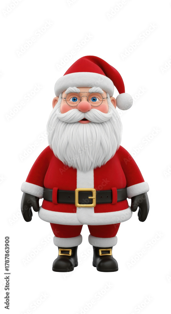 Obraz premium Cute santa claus