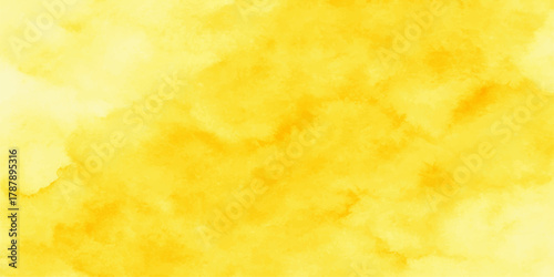 Yellow Fire Abstract Cloudy Background with Grunge Texture