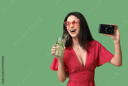 Beautiful young happy woman...