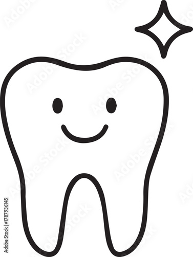 Sparkling Healthy Tooth