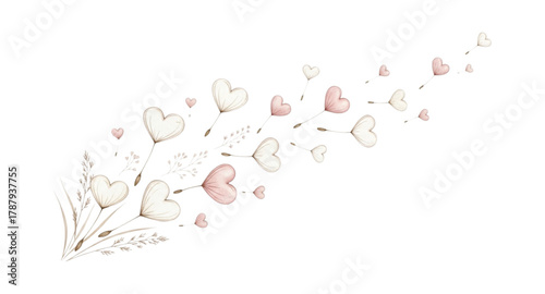 abstract floral background vector illustration