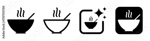 Delicious ramen icon illustration showcasing hot and spicy Asian noodles, perfect for Korean and Chinese food themes in transparent vector PNG design