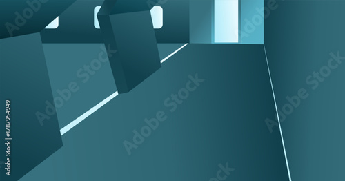 Futuristic road. Perspective backgrounds for various purposes such as games or wallpaper.