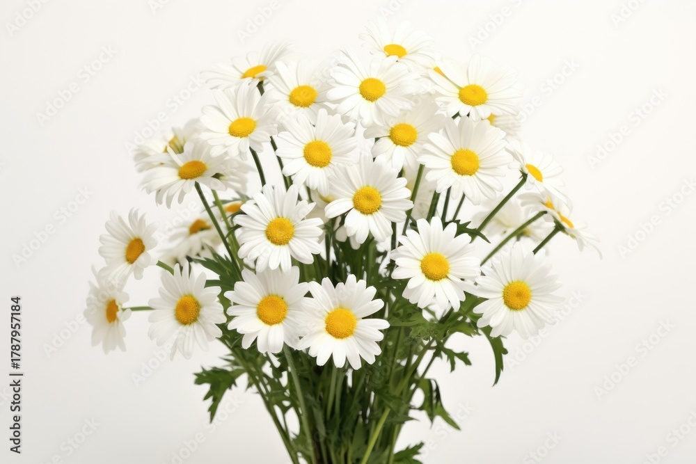 Fototapeta premium Flower daisy plant white.
