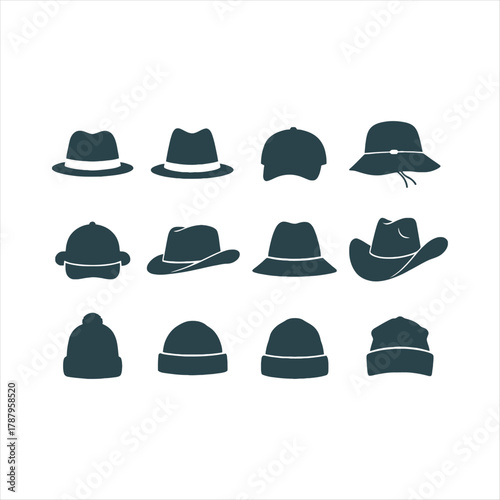 set of hats