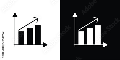 Yield icon in solid silhouette set. Vector Illustration.