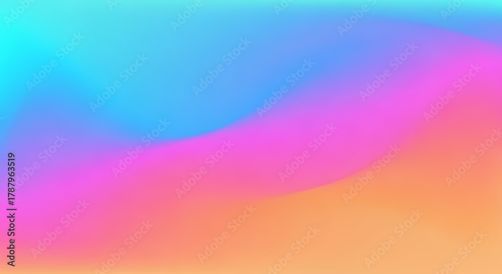 Obraz premium Abstract gradient mesh background vibrant color blend with smooth transitions modern design