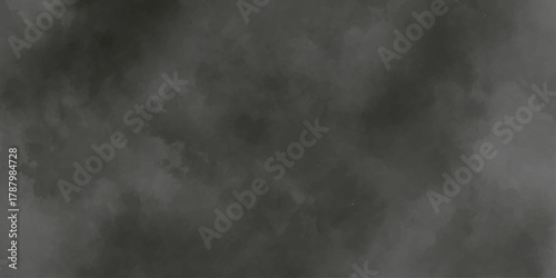 Abstract smoke motion on black background texture, like a dark cloud, fog, or blue light mist in the night