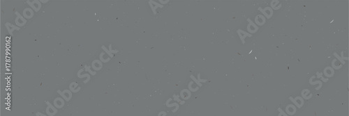 Dark gray handmade recycled paper texture with organic fibers and small specks, natural ecofriendly background for packaging, craft design, print material, branding, stationery projects