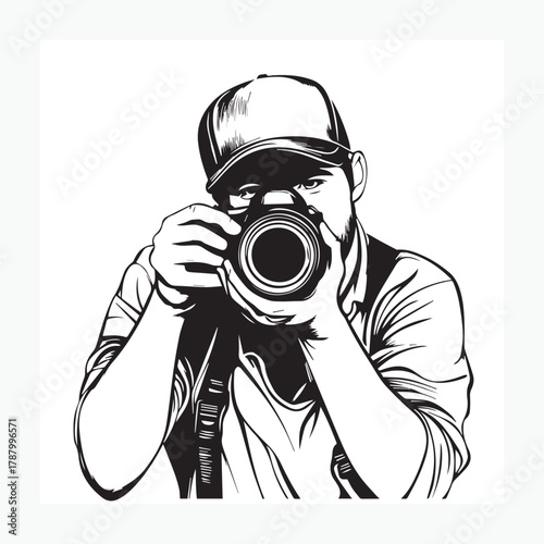 man with camera