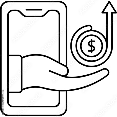 Transaction Flow Icon