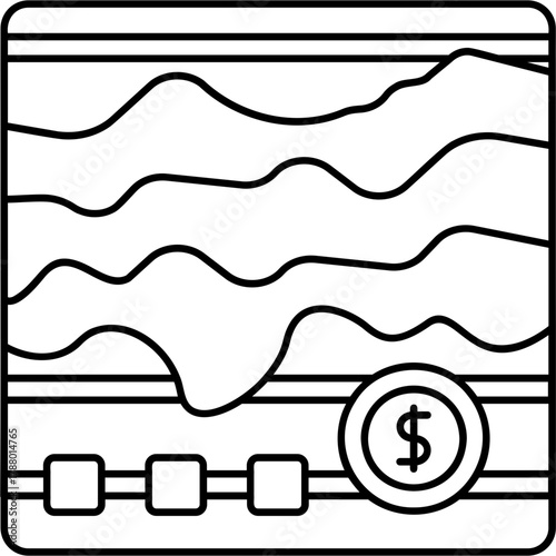 Financial Stream Icon
