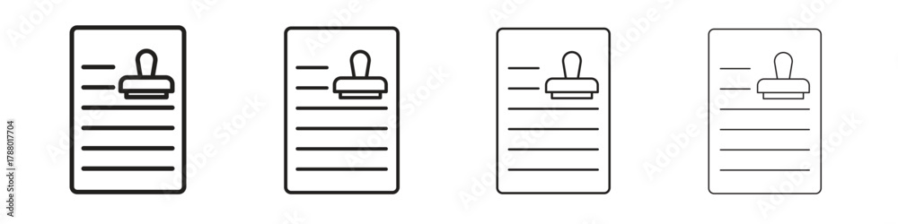 Fototapeta premium Corporative law icon. Simple graphic element set