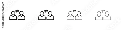 Counsel icon. Simple graphic element set