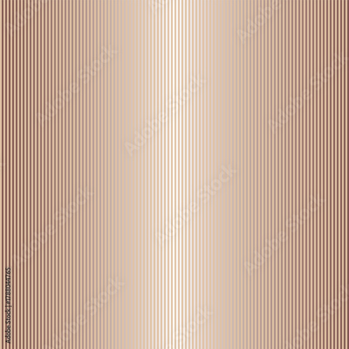 Vertical gold stripes seamless vector pattern. Soft satin glow endless backdrop for fabric and wallpaper. Luxurious lined wrapping paper and backdrop for business cards and design. Quiet calm richness