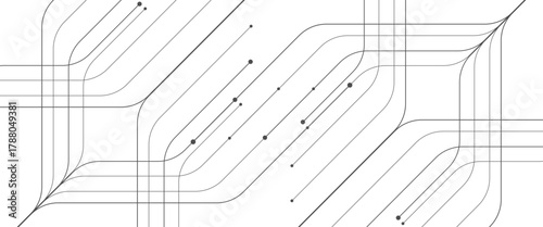  Technology background in abstract vector design..