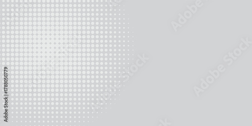 Dot white gray wave light technology texture background. Abstract big data digital concept.