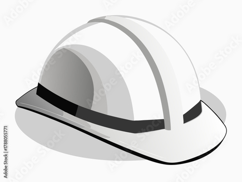 black and white helmet