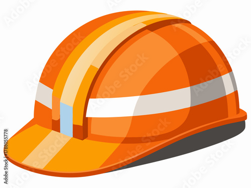 orange hard hat