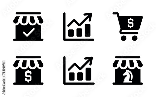 Business and finance icons