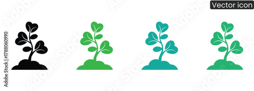 Inspiring new beginnings and growth with this vibrant sprout icon, perfect for symbolizing success, renewal, and natural development in any project.