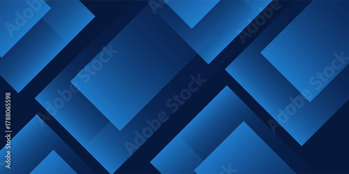 Modern dark navy blue silver abstract pattern background. Geometric shape. Line triangle angle modern simple abstract art