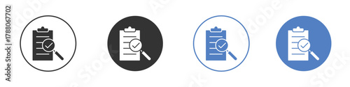Compliance icon pictogram set. Vector icon designs